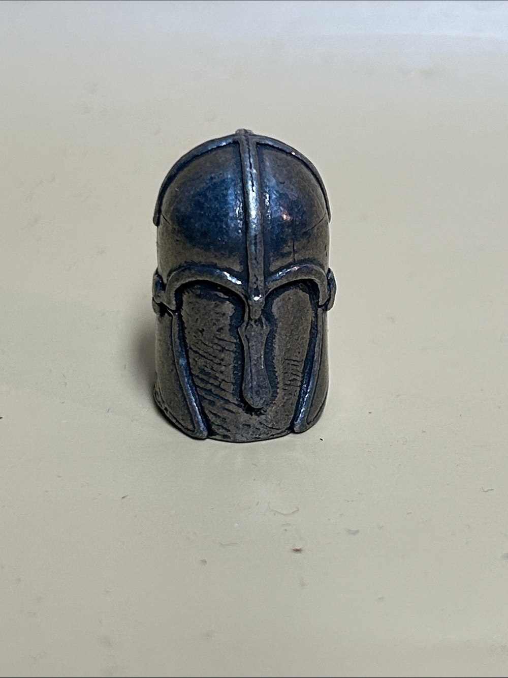Pewter Thimble Coppergate York Museum Miniature Anglo Saxon Helmet by Westair